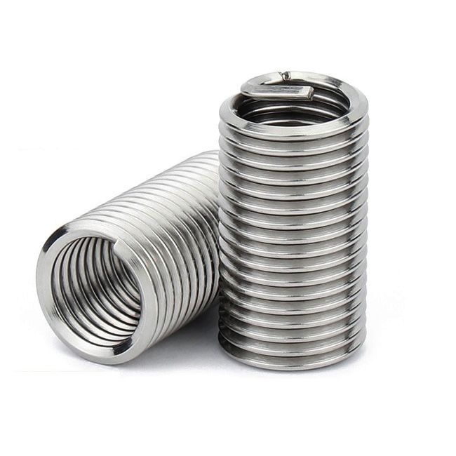 問題一：鋼絲螺套不（bú）能正常完好安裝