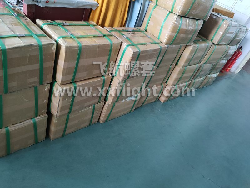 河北某客戶18萬件螺套發（fā）貨