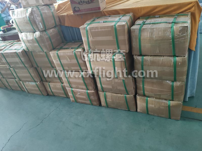 陝西某客戶23萬件螺（luó）套（tào）發貨